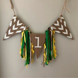 Handmade Birthday Banner - First Birthday